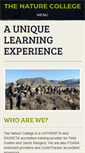 Mobile Screenshot of naturecollege.co.za